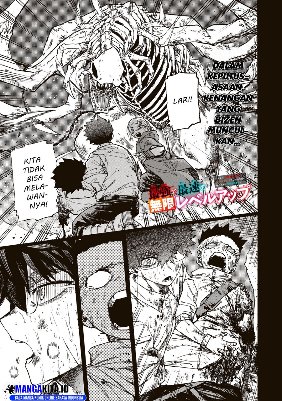 Saikyou de Saisoku no Mugen Level Up Chapter 47 Bahasa Indonesia