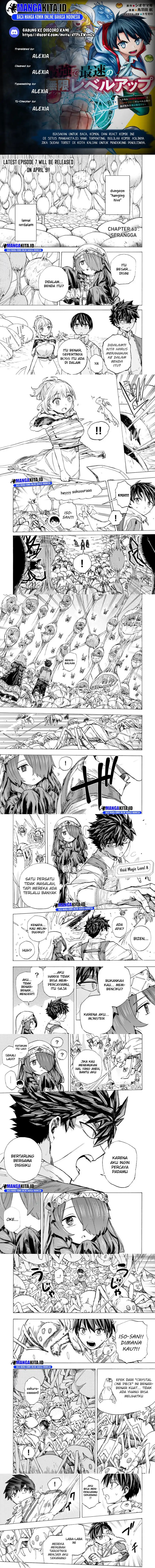 Saikyou de Saisoku no Mugen Level Up chapter 63