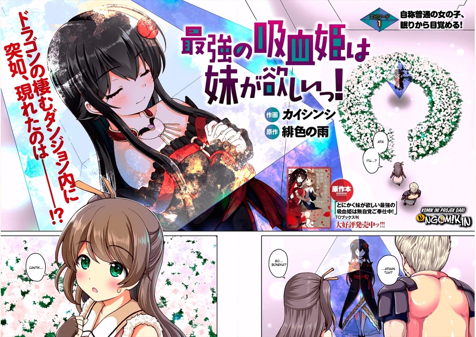 Saikyou no Kyuuketsuhime wa Imouto ga Hoshii!! chapter 1