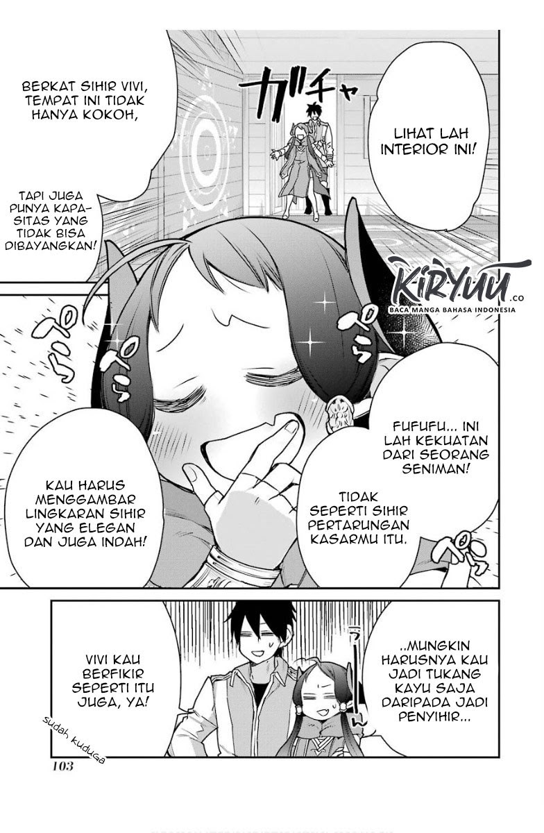 Saikyou no Madoshi. Hisa ni Ya wo Ukete Shimatta no de Inaka no Eihei ni Naru Chapter 13.3 Bahasa Indonesia