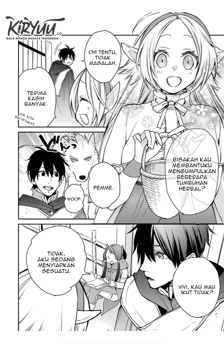 Saikyou no Madoshi. Hisa ni Ya wo Ukete Shimatta no de Inaka no Eihei ni Naru Chapter 13.3 Bahasa Indonesia