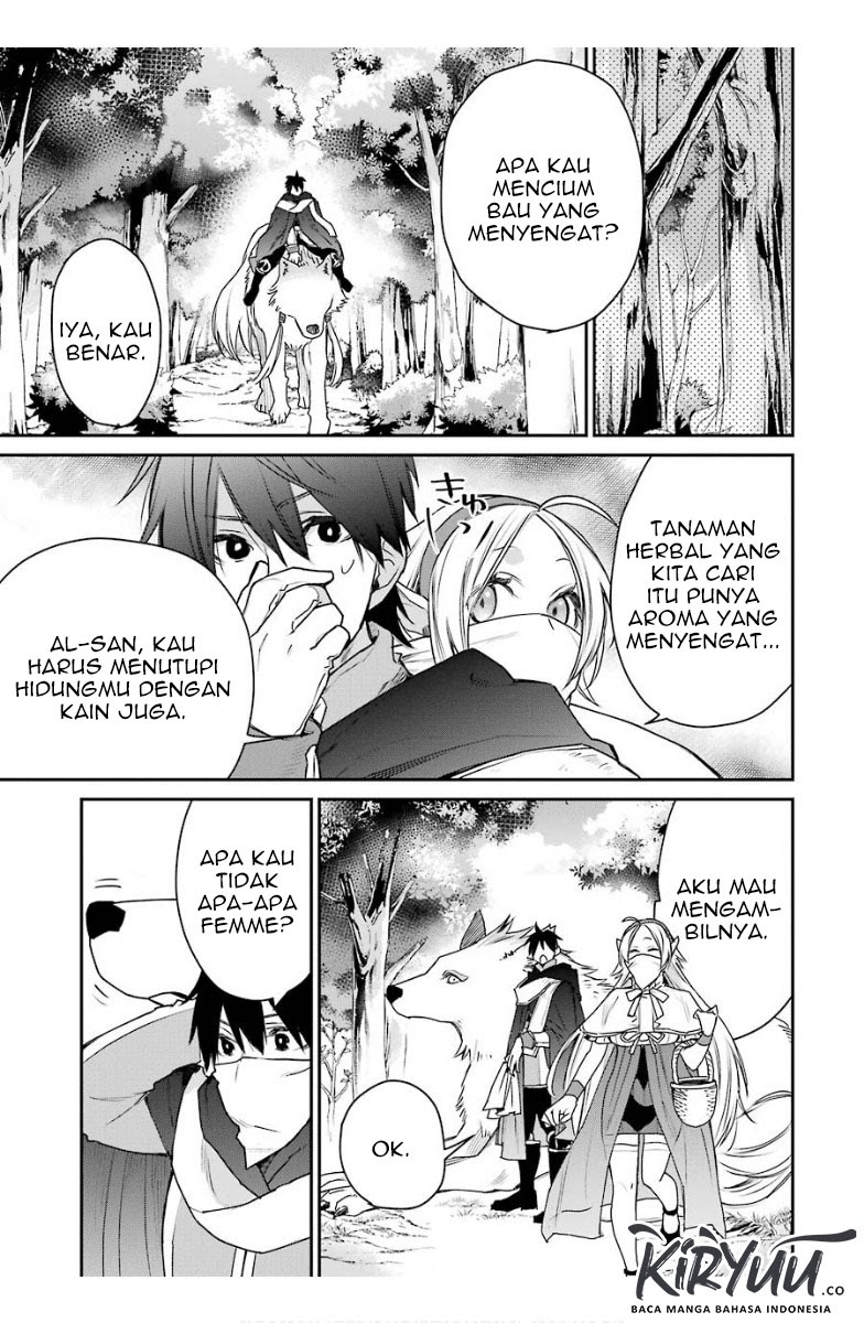 Saikyou no Madoshi. Hisa ni Ya wo Ukete Shimatta no de Inaka no Eihei ni Naru Chapter 13.3 Bahasa Indonesia