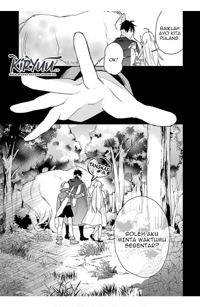 Saikyou no Madoshi. Hisa ni Ya wo Ukete Shimatta no de Inaka no Eihei ni Naru Chapter 13.3 Bahasa Indonesia