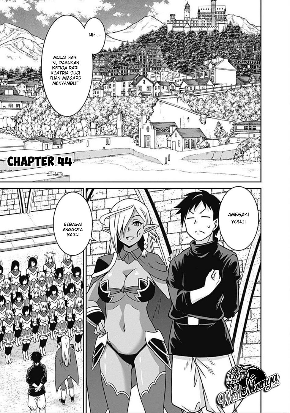 Saikyou no Shuzoku ga Ningen Datta Ken Chapter 44 Bahasa Indonesia