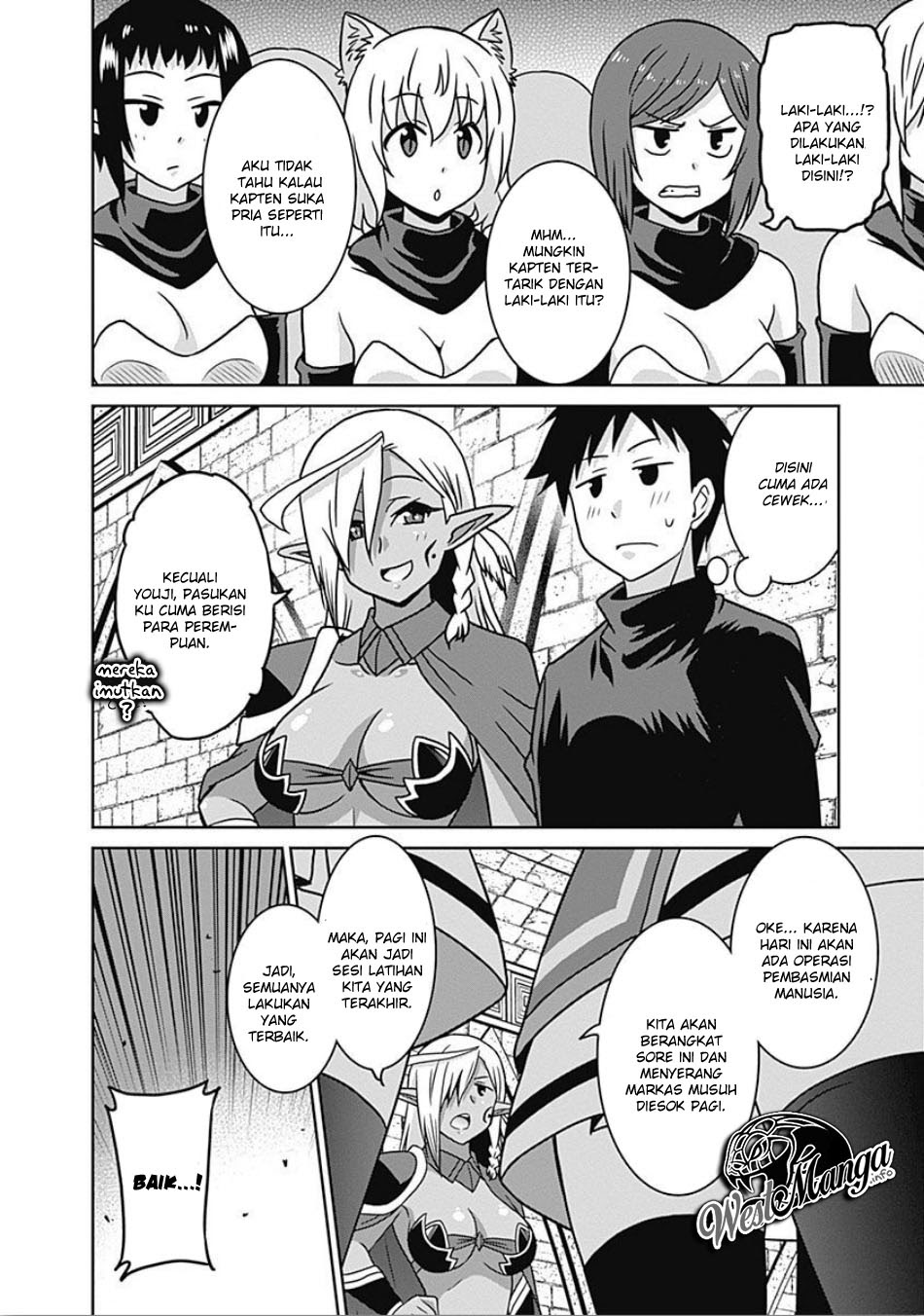 Saikyou no Shuzoku ga Ningen Datta Ken Chapter 44 Bahasa Indonesia