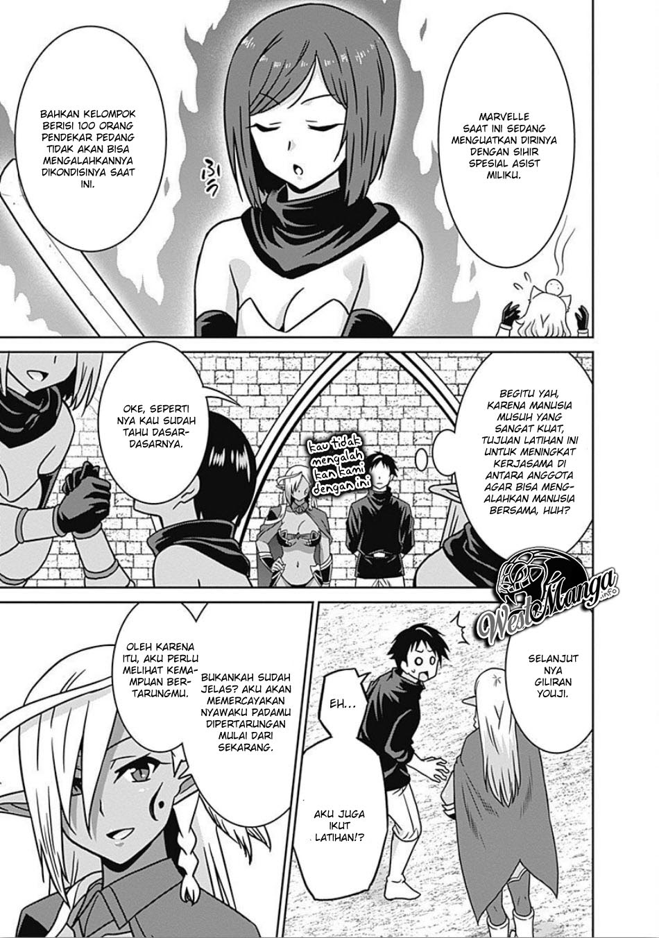 Saikyou no Shuzoku ga Ningen Datta Ken Chapter 44 Bahasa Indonesia