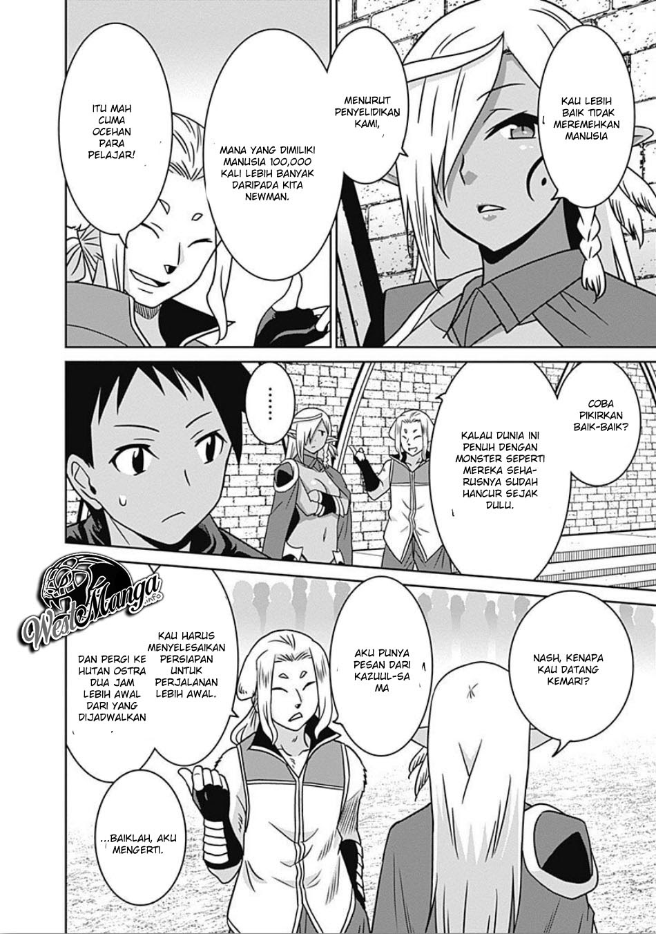 Saikyou no Shuzoku ga Ningen Datta Ken Chapter 44 Bahasa Indonesia