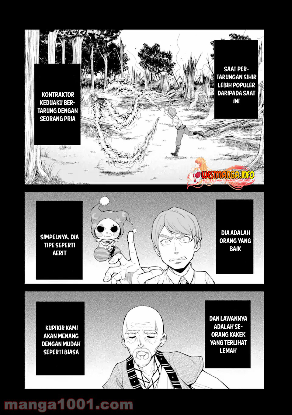 Saisoku Musou No B-kyuu Mahou Tsukai Chapter 25.1 Bahasa Indonesia