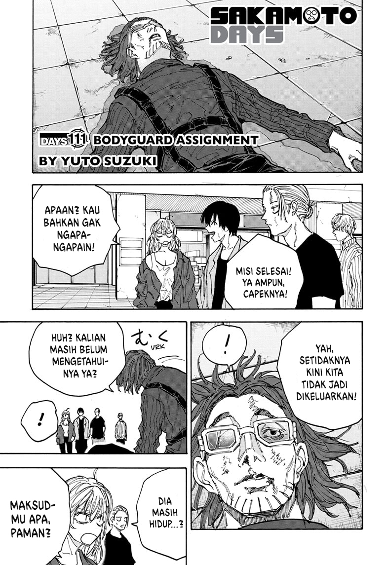 Dilarang COPAS - situs resmi www.mangacanblog.com - Komik sakamoto days 111 - chapter 111 112 Indonesia sakamoto days 111 - chapter 111 Terbaru 1|Baca Manga Komik Indonesia|Mangacan