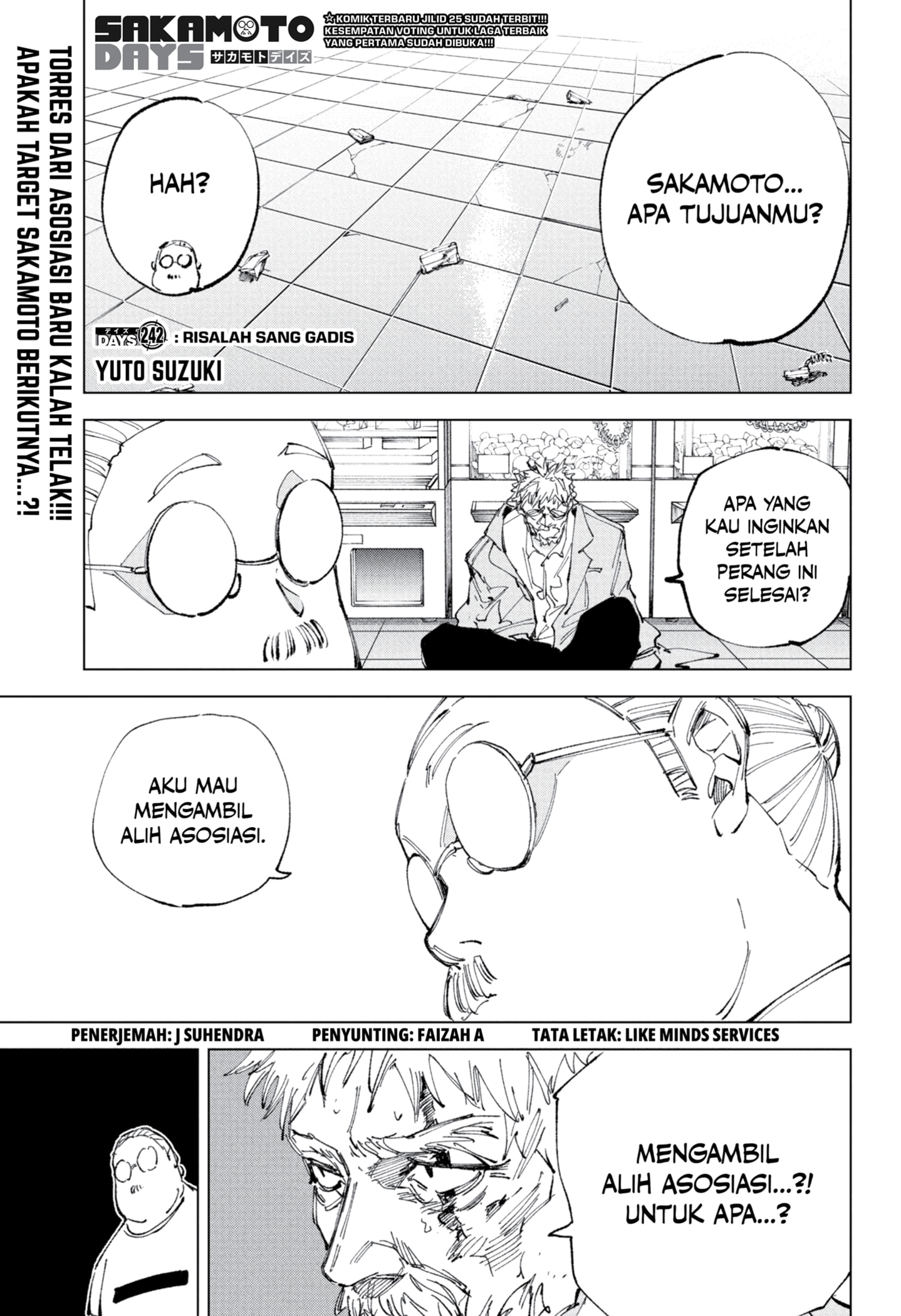 Sakamoto Days Chapter 242 Bahasa Indonesia