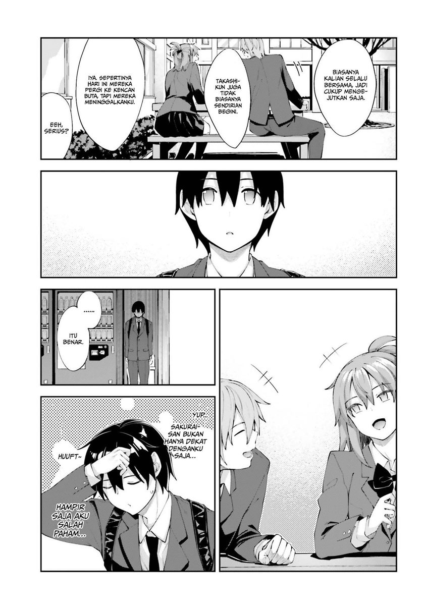 Sakurai-san Wants To Be Noticed Chapter 16 Bahasa Indonesia
