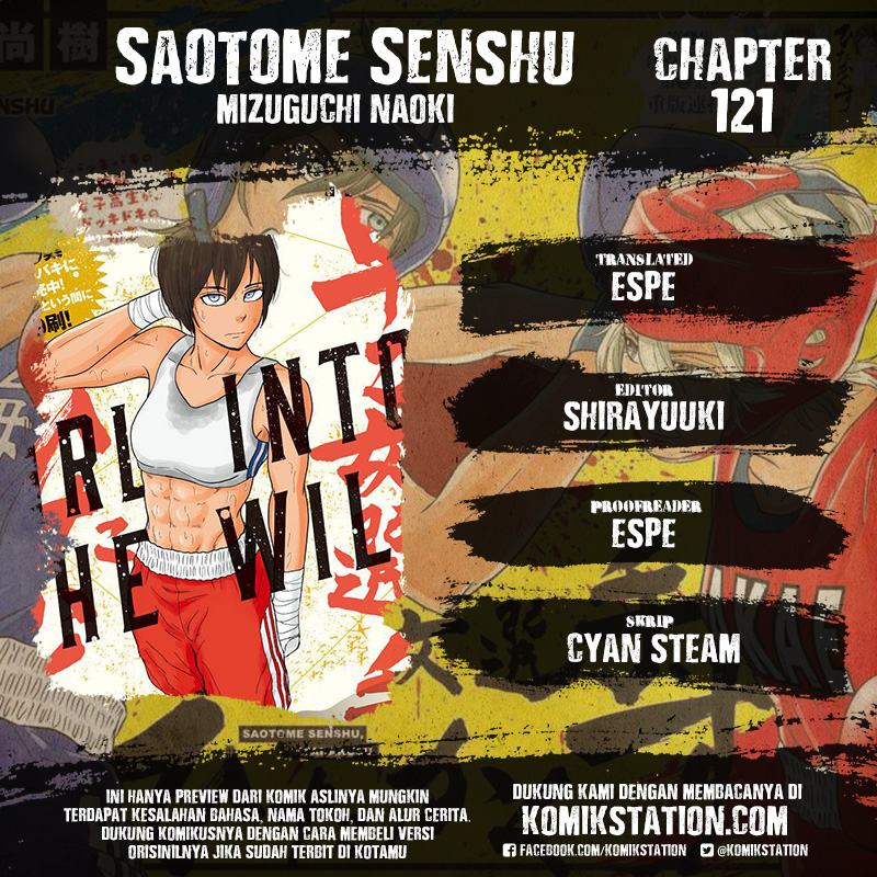 Saotome Senshu, Hitakakusu Chapter 121 Bahasa Indonesia