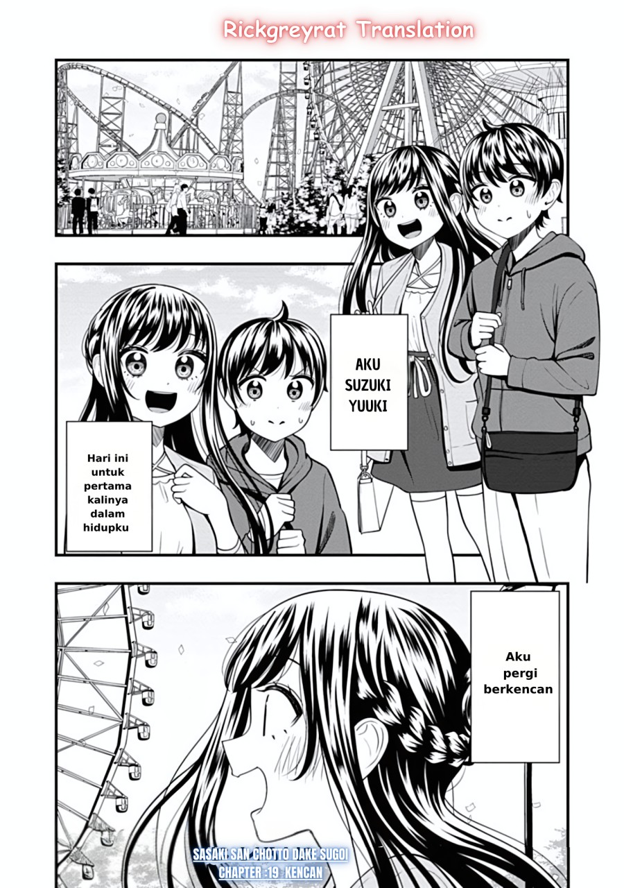 Sasaki-san wa Chotto dake Sugoi. chapter 19