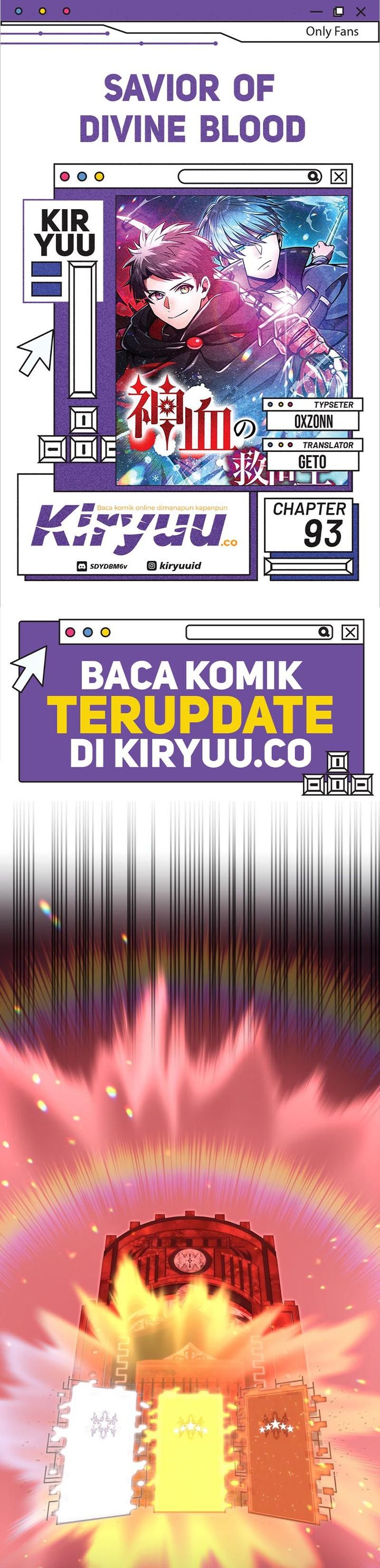 Savior of Divine Blood ~Draw Out 0.00000001% to Become the Strongest~ Chapter 93 Bahasa Indonesia