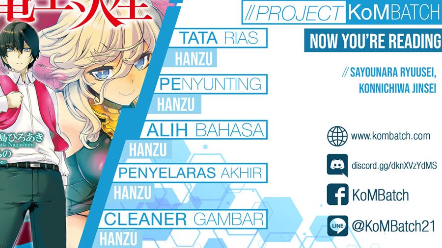 Sayounara Ryuusei Konnichiwa Jinsei Chapter 31 Bahasa Indonesia