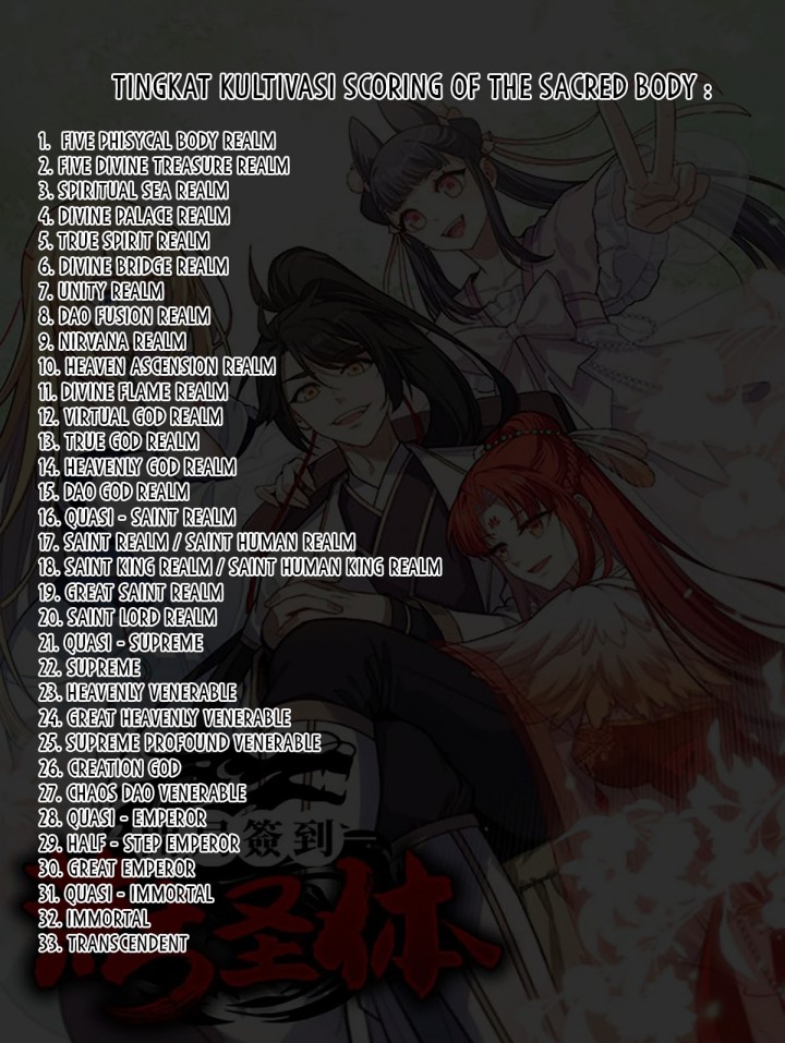 Scoring the Sacred Body of the Ancients from the Get-go chapter 63