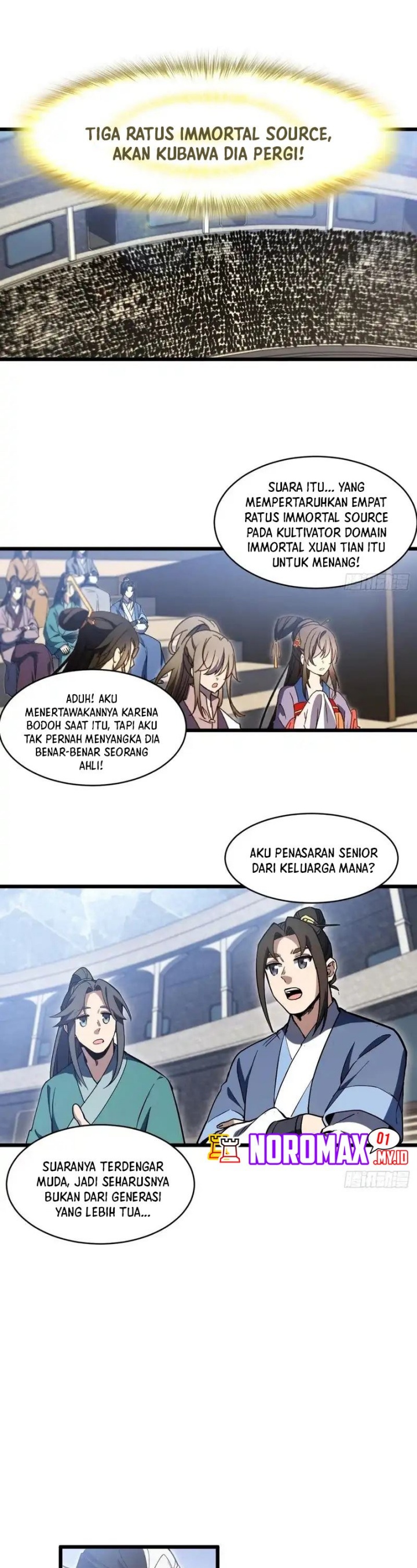 Scoring the Sacred Body of the Ancients from the Get-go Chapter 125 Bahasa Indonesia