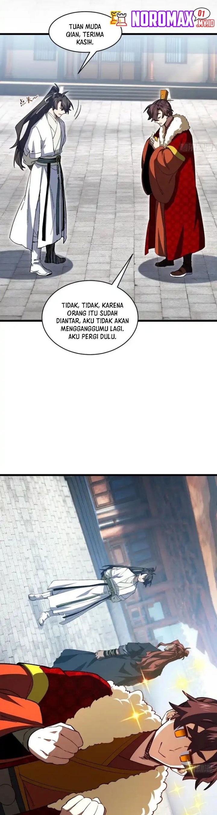 Scoring the Sacred Body of the Ancients from the Get-go Chapter 125 Bahasa Indonesia