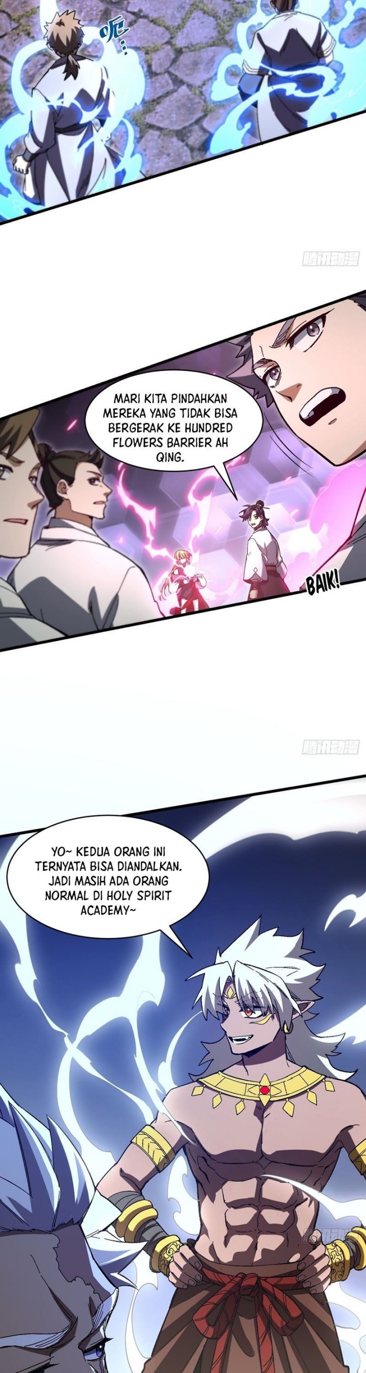 Scoring the Sacred Body of the Ancients from the Get-go Chapter 131 Bahasa Indonesia