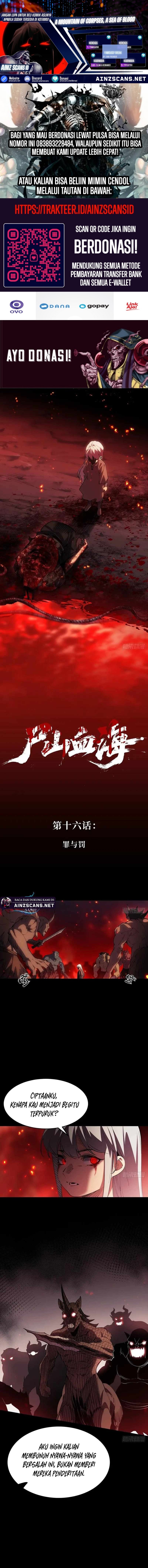 Sea of Blood Mountain of Bones Chapter 16 Bahasa Indonesia