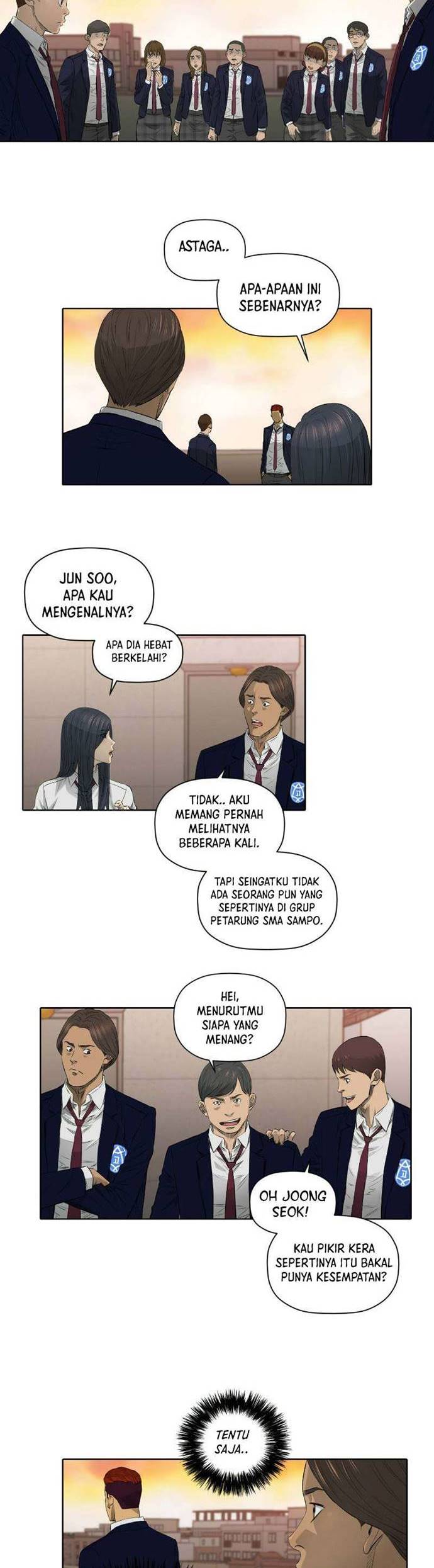 Second life of a Gangster Chapter 63 Bahasa Indonesia