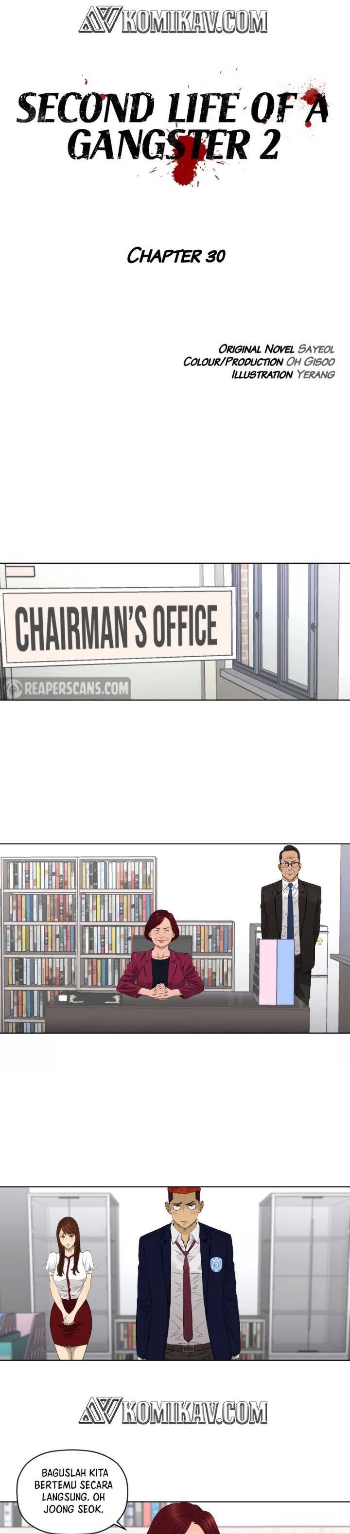 Second life of a Gangster Chapter 81 Bahasa Indonesia