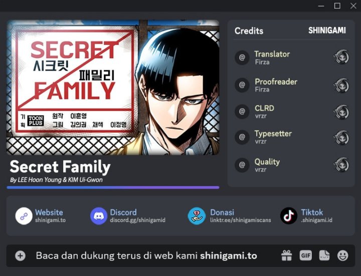 Secret Family chapter 28