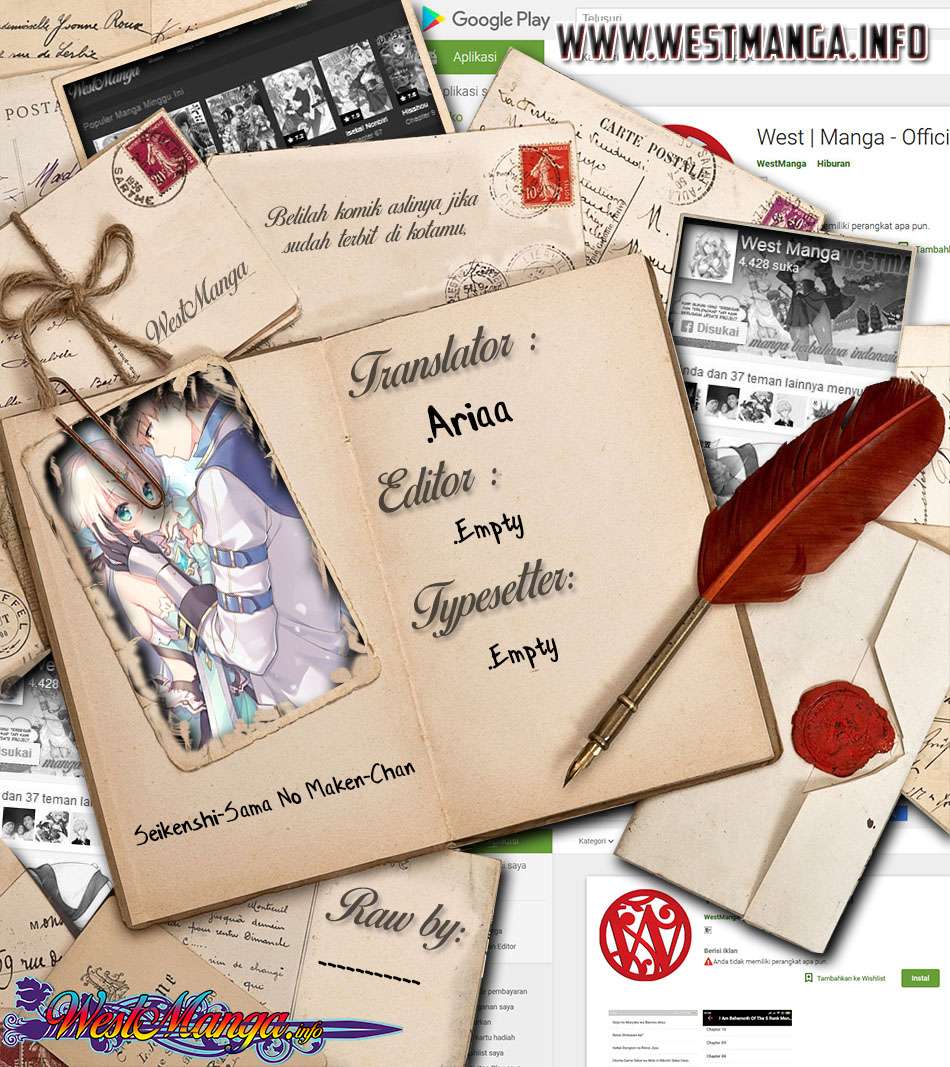 Seikenshi-sama no Maken-chan Chapter 01.1 Bahasa Indonesia