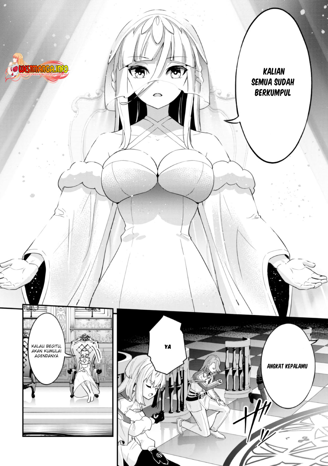 Seikishi ni Natta kedo Danchou no Oppai ga Sugosugite Kokoro ga Kiyomerarenai Chapter 06 Bahasa Indonesia