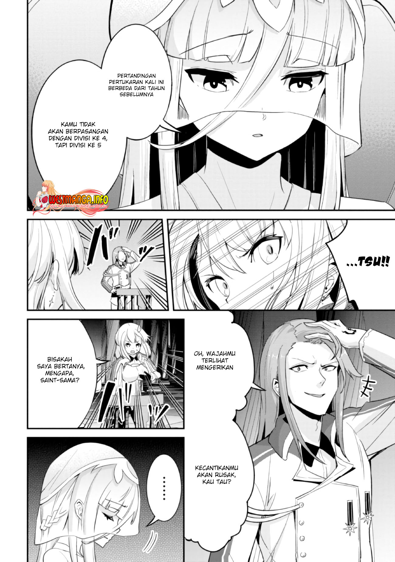 Seikishi ni Natta kedo Danchou no Oppai ga Sugosugite Kokoro ga Kiyomerarenai Chapter 06 Bahasa Indonesia