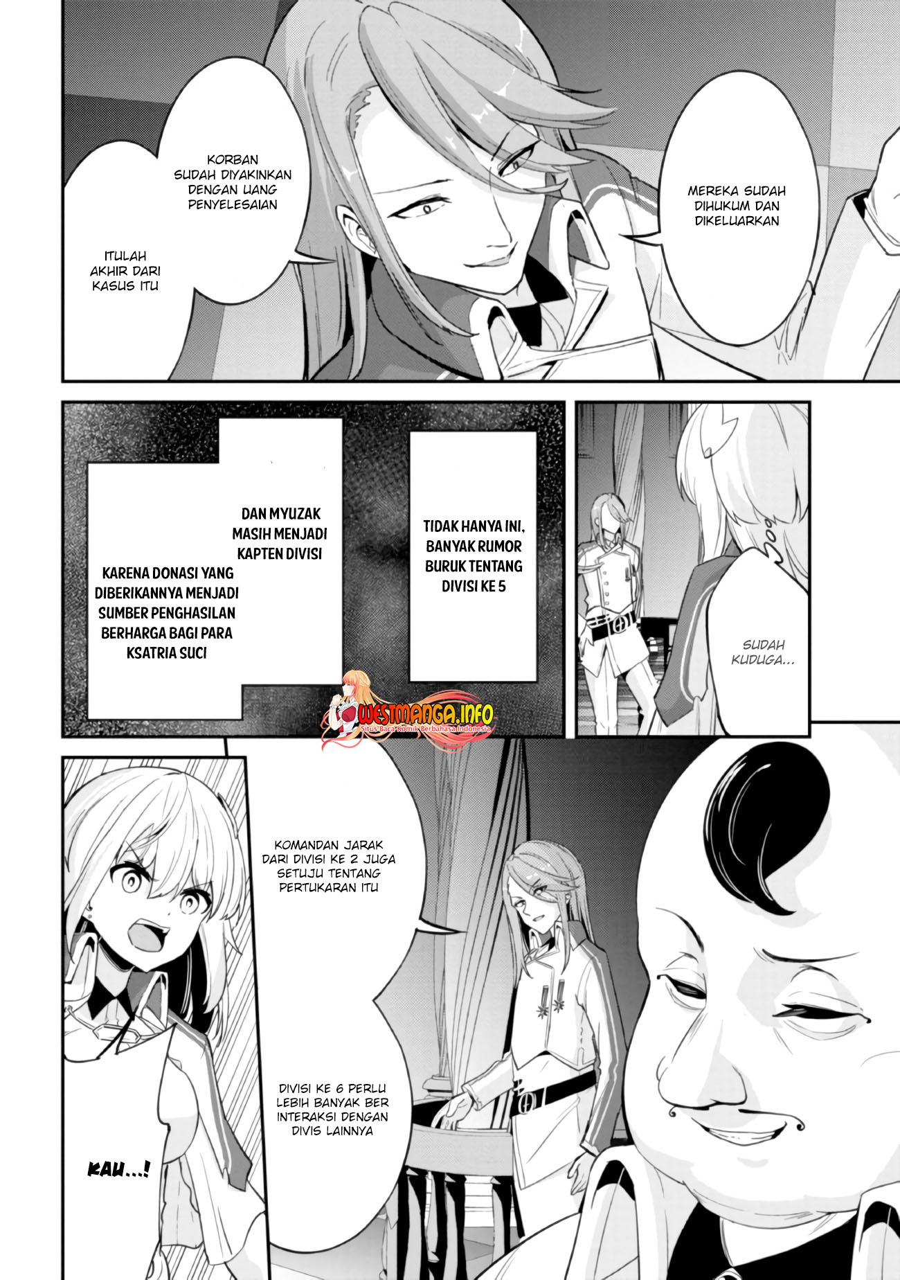 Seikishi ni Natta kedo Danchou no Oppai ga Sugosugite Kokoro ga Kiyomerarenai Chapter 06 Bahasa Indonesia