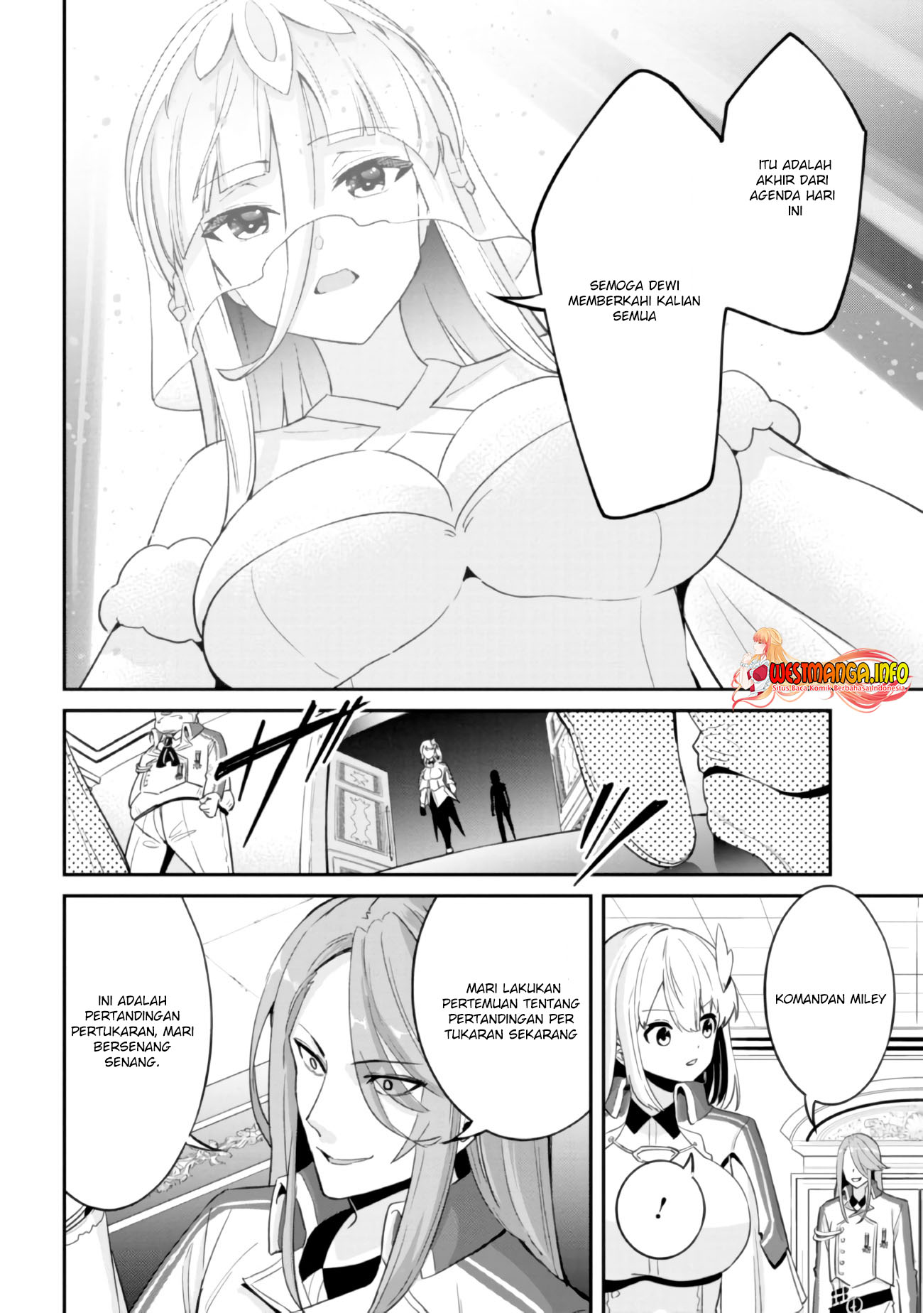 Seikishi ni Natta kedo Danchou no Oppai ga Sugosugite Kokoro ga Kiyomerarenai Chapter 06 Bahasa Indonesia