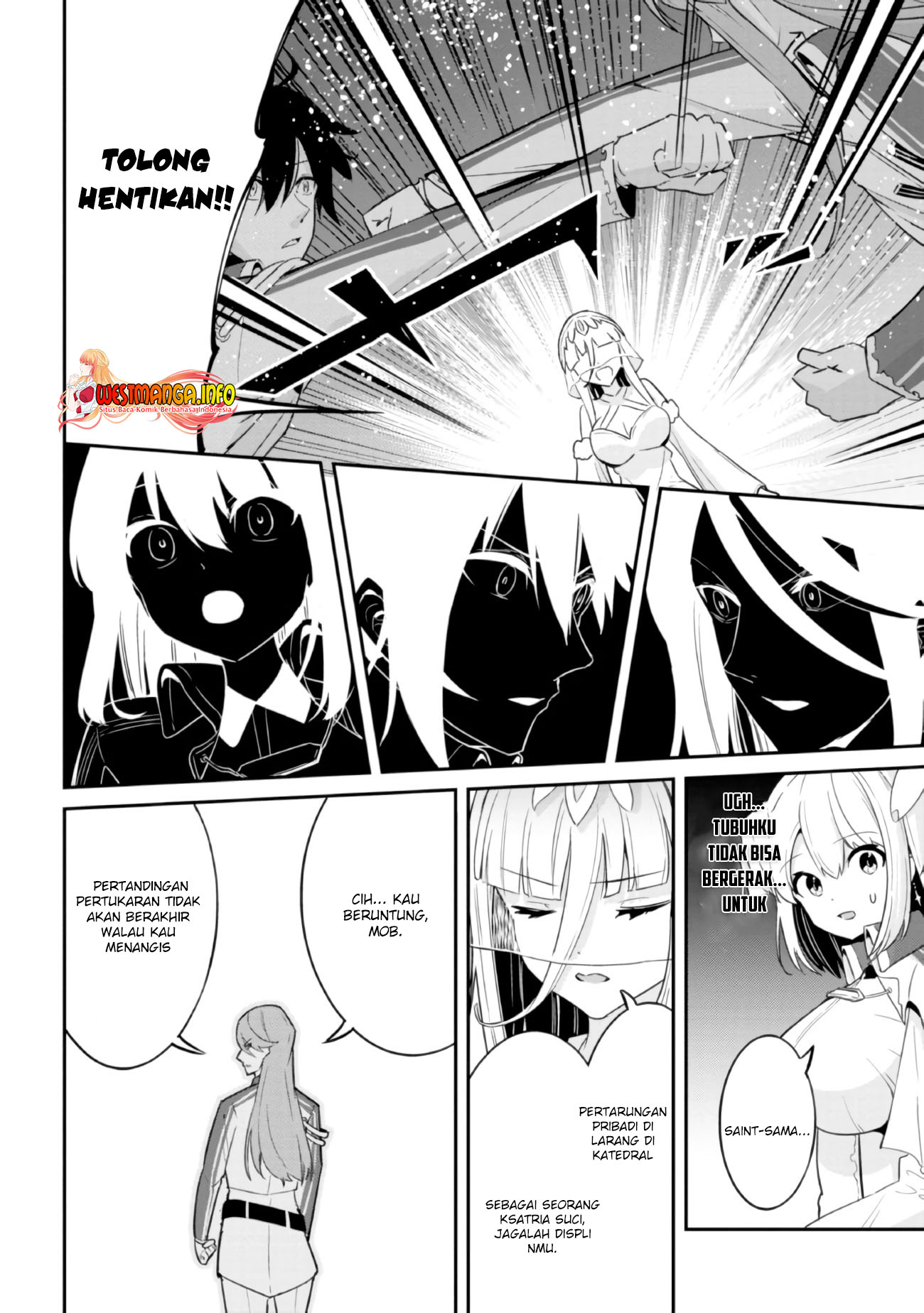 Seikishi ni Natta kedo Danchou no Oppai ga Sugosugite Kokoro ga Kiyomerarenai Chapter 06 Bahasa Indonesia