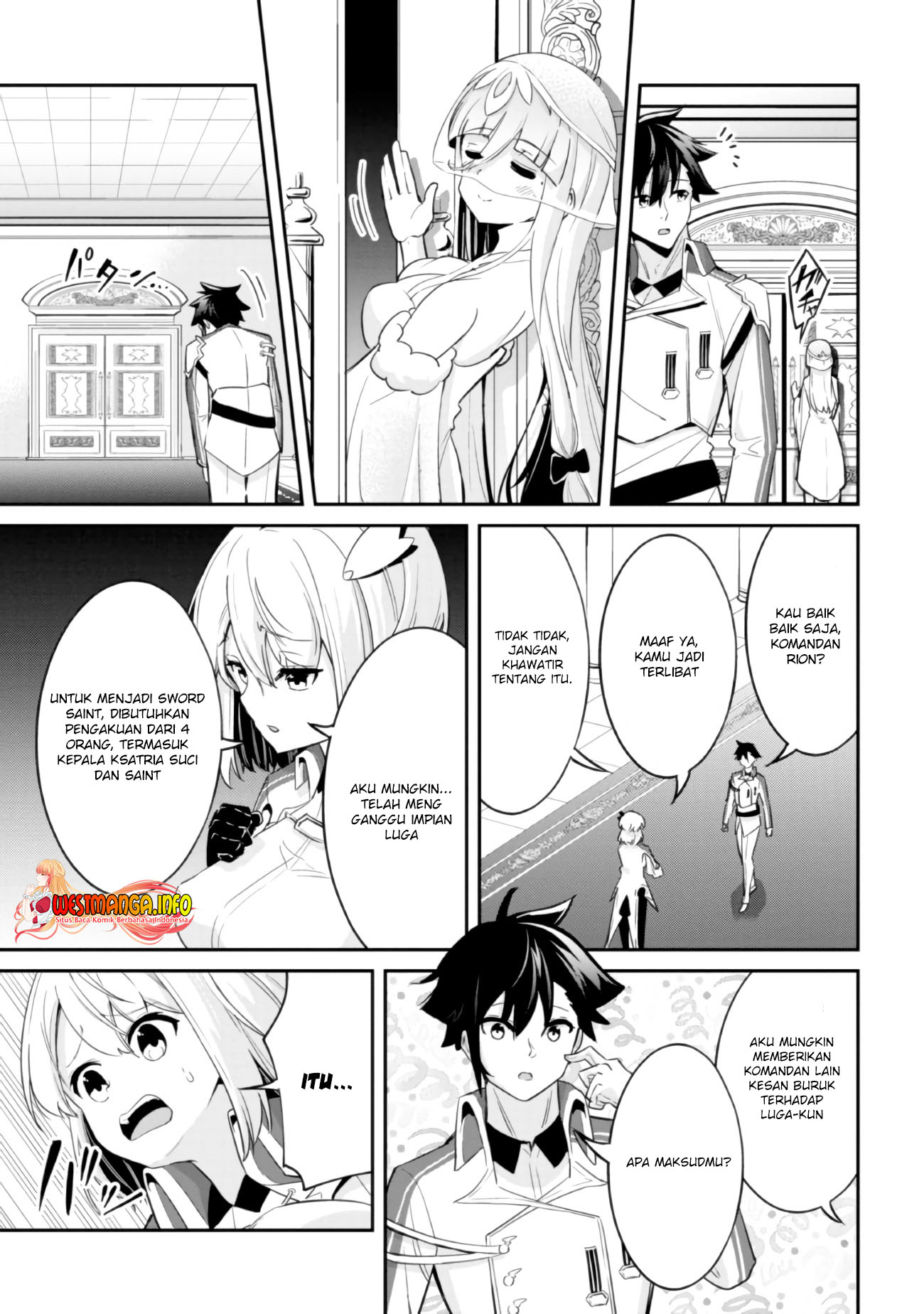 Seikishi ni Natta kedo Danchou no Oppai ga Sugosugite Kokoro ga Kiyomerarenai Chapter 06 Bahasa Indonesia