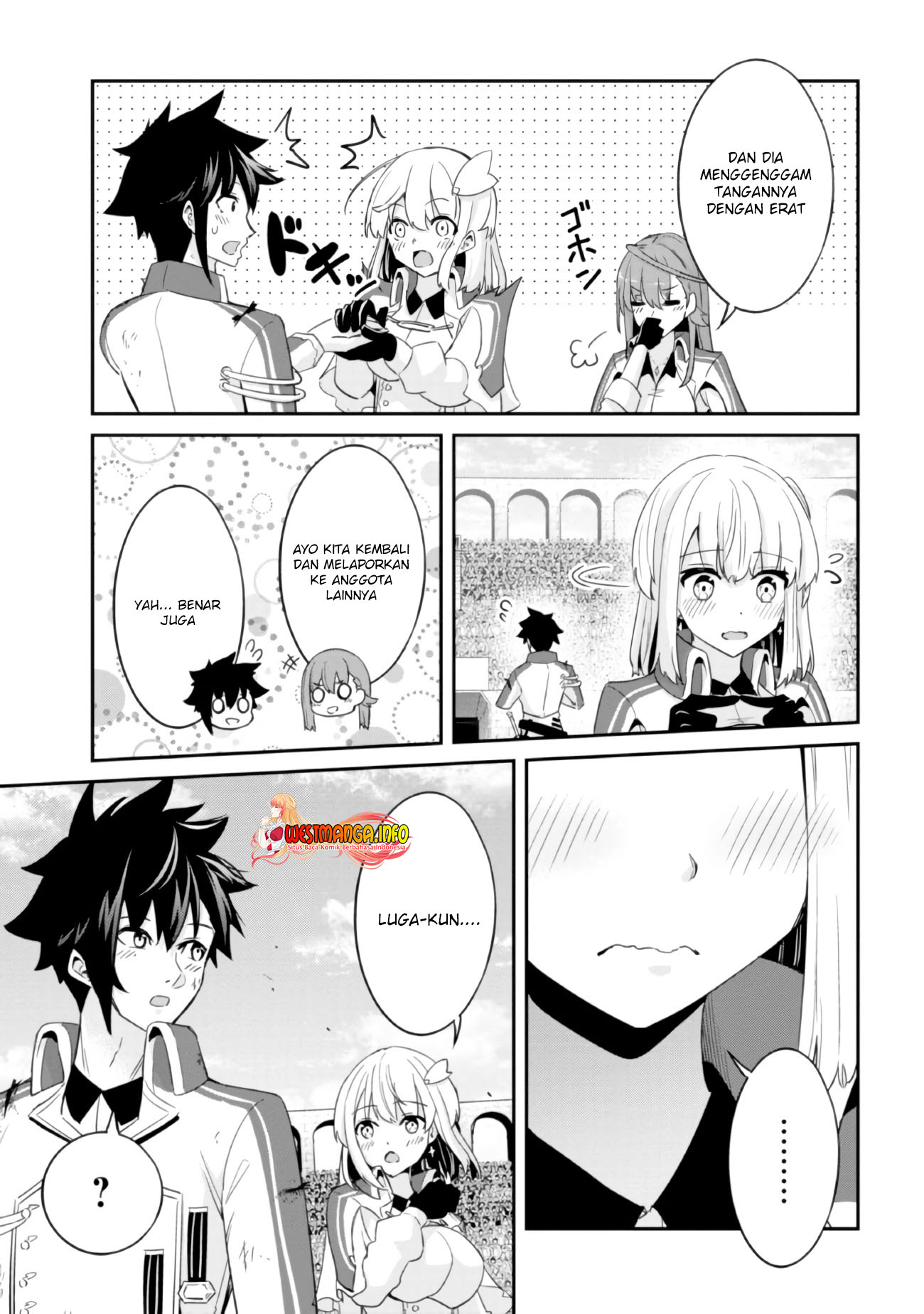 Seikishi ni Natta kedo Danchou no Oppai ga Sugosugite Kokoro ga Kiyomerarenai Chapter 10 Bahasa Indonesia