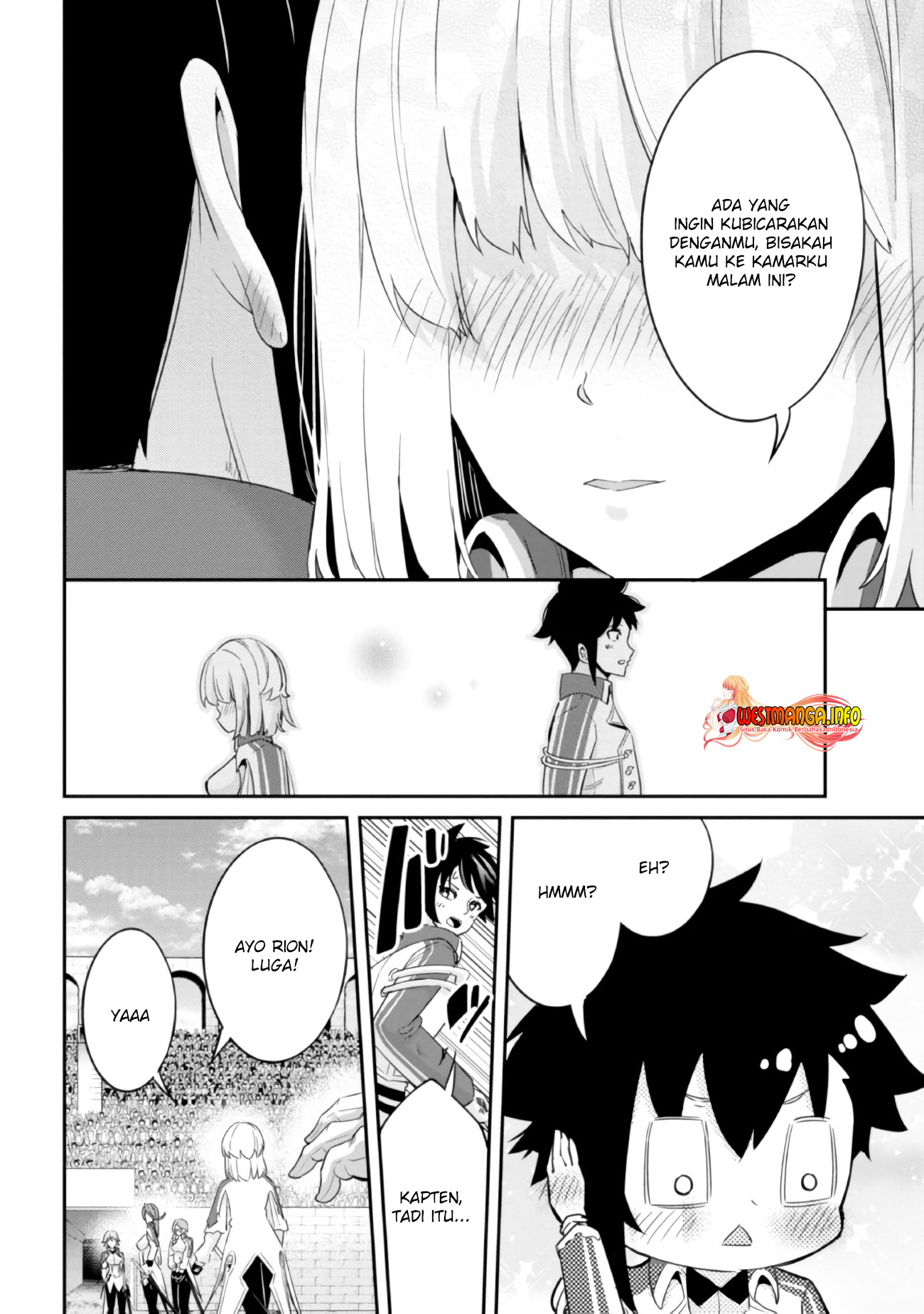Seikishi ni Natta kedo Danchou no Oppai ga Sugosugite Kokoro ga Kiyomerarenai Chapter 10 Bahasa Indonesia