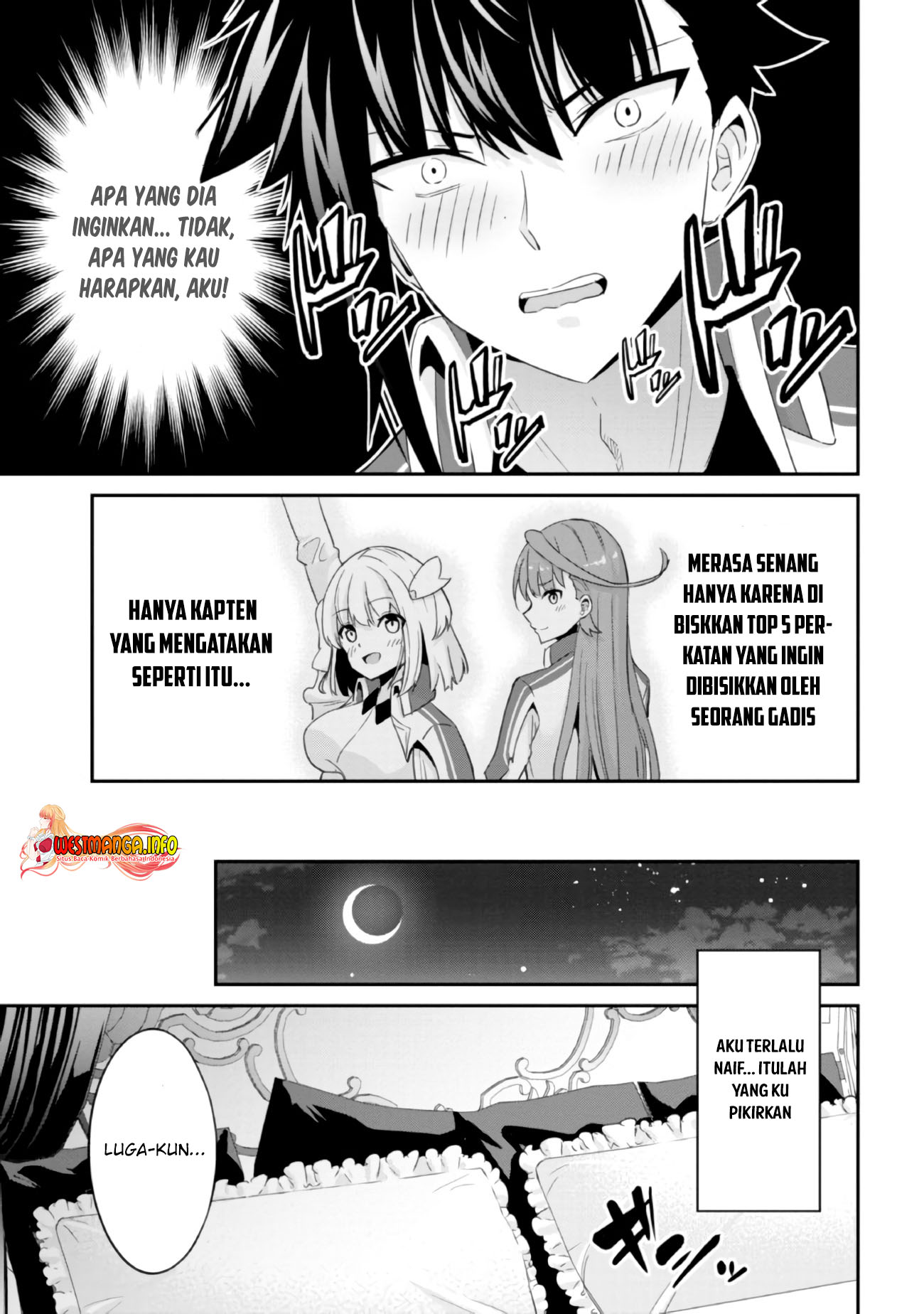 Seikishi ni Natta kedo Danchou no Oppai ga Sugosugite Kokoro ga Kiyomerarenai Chapter 10 Bahasa Indonesia