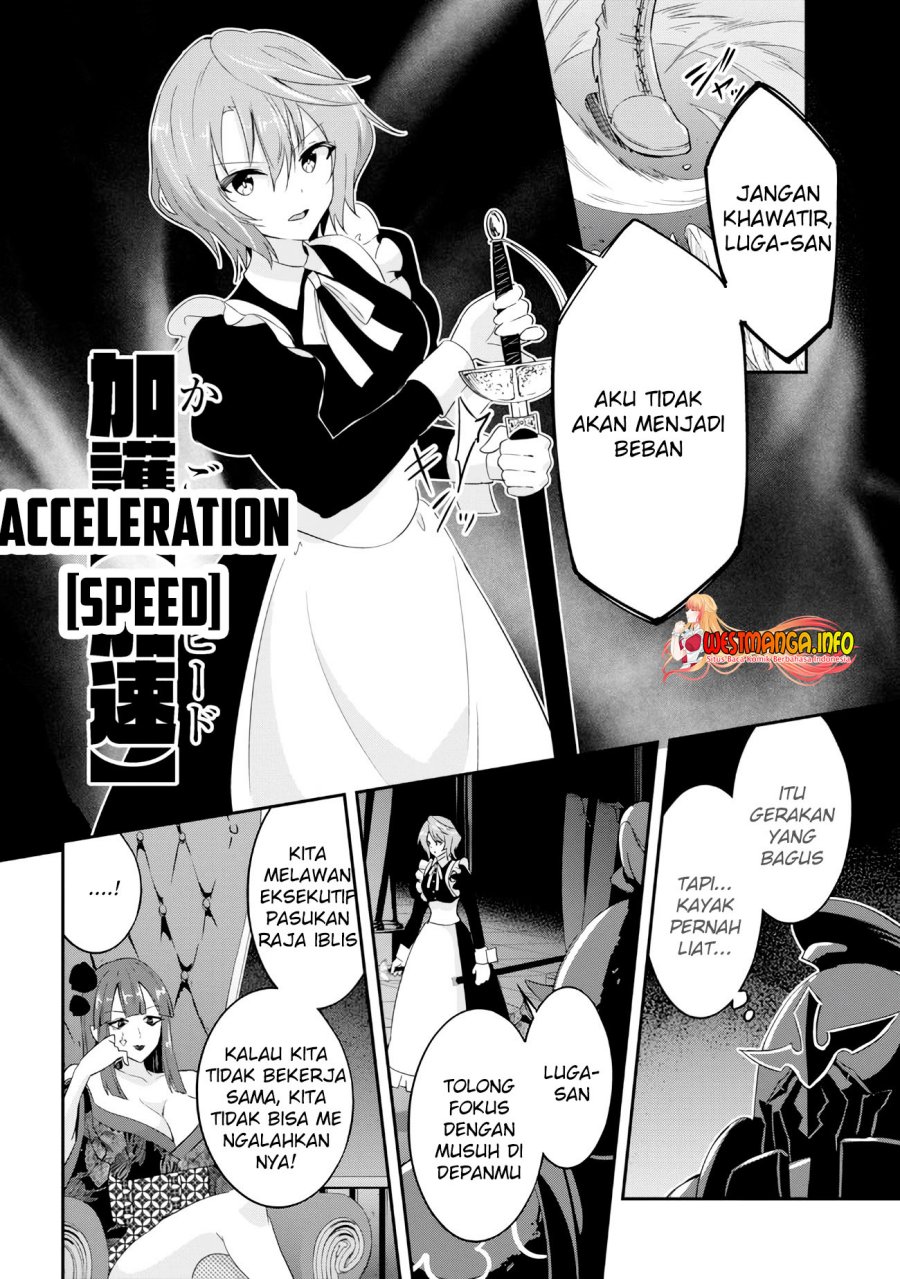 Seikishi ni Natta kedo Danchou no Oppai ga Sugosugite Kokoro ga Kiyomerarenai Chapter 23 Bahasa Indonesia