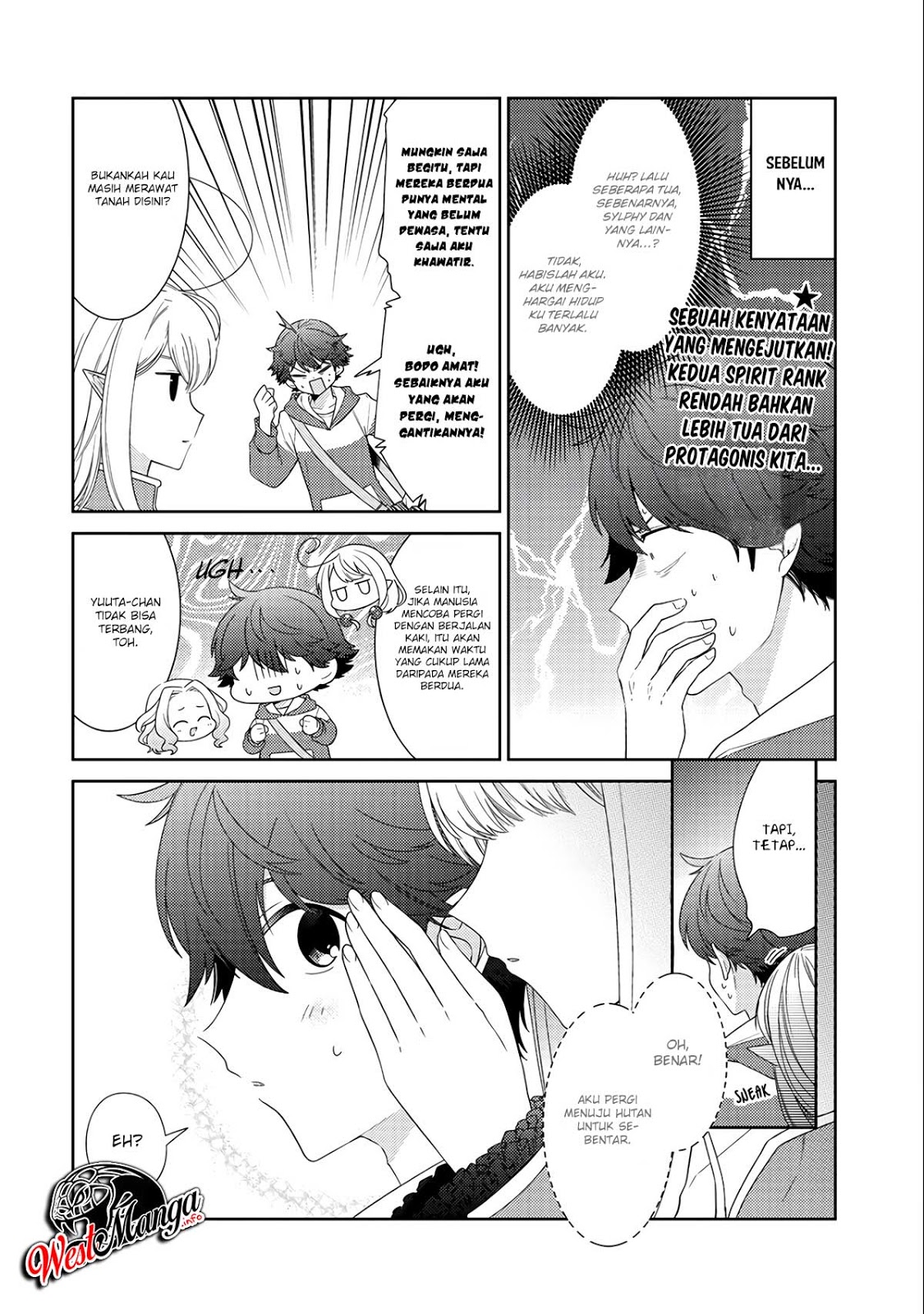 Seirei-tachi no Rakuen to Risou no Isekai Seikatsu chapter 12