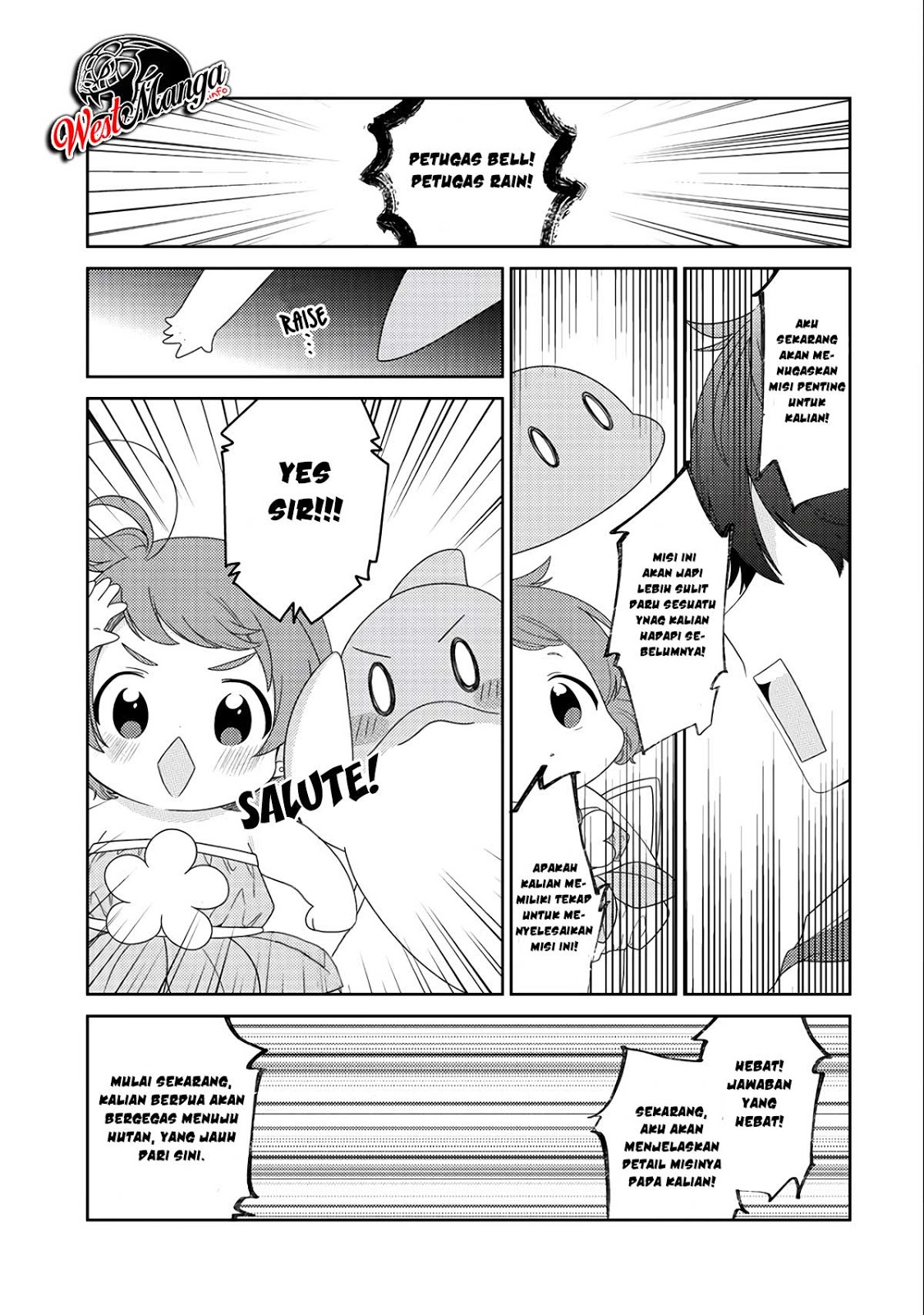 Seirei-tachi no Rakuen to Risou no Isekai Seikatsu chapter 12