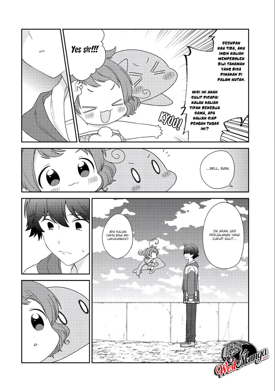 Seirei-tachi no Rakuen to Risou no Isekai Seikatsu chapter 12