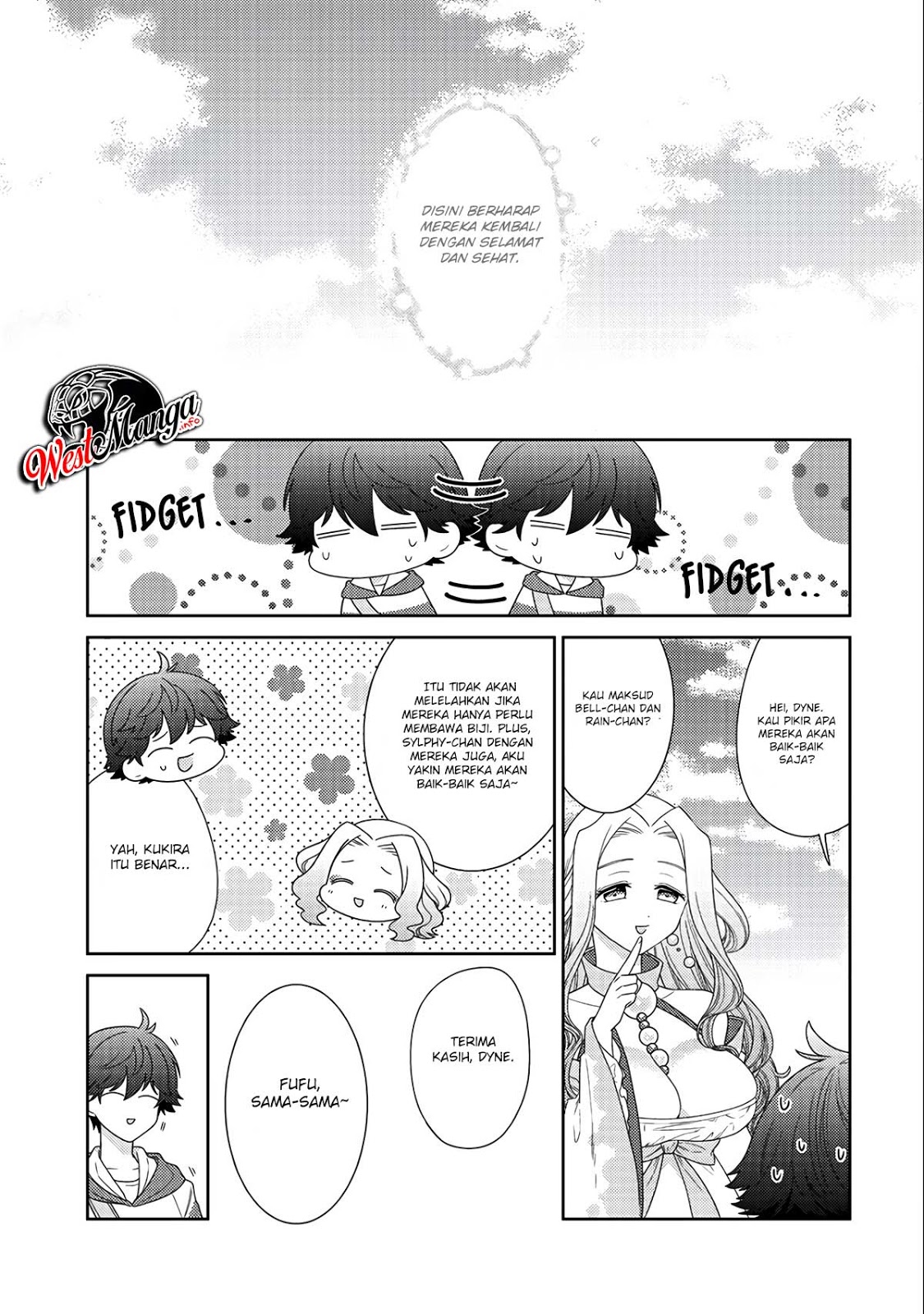 Seirei-tachi no Rakuen to Risou no Isekai Seikatsu chapter 12