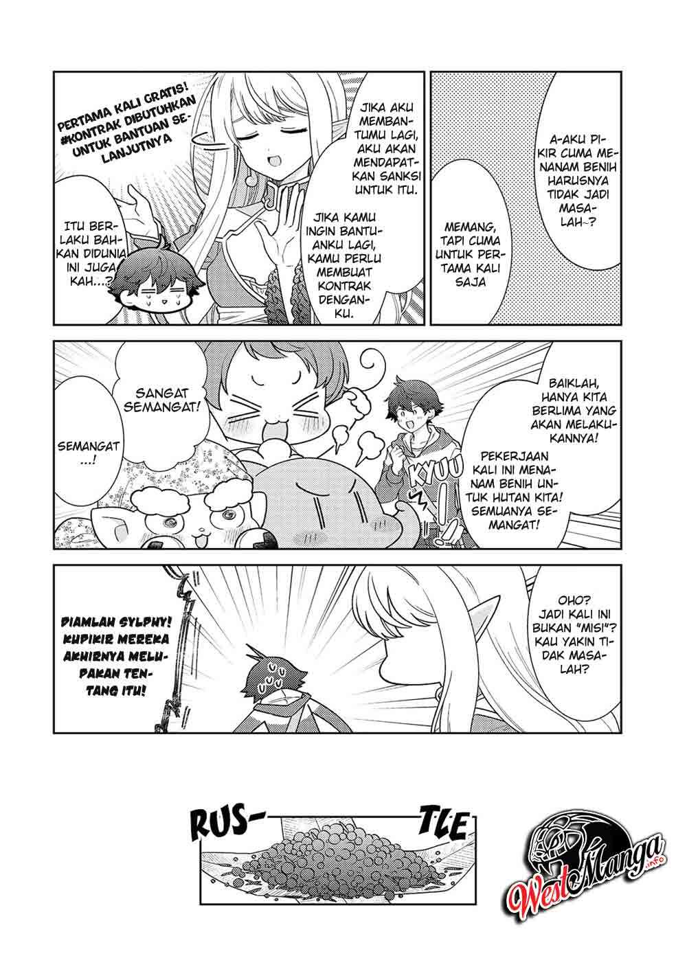 Seirei-tachi no Rakuen to Risou no Isekai Seikatsu chapter 20