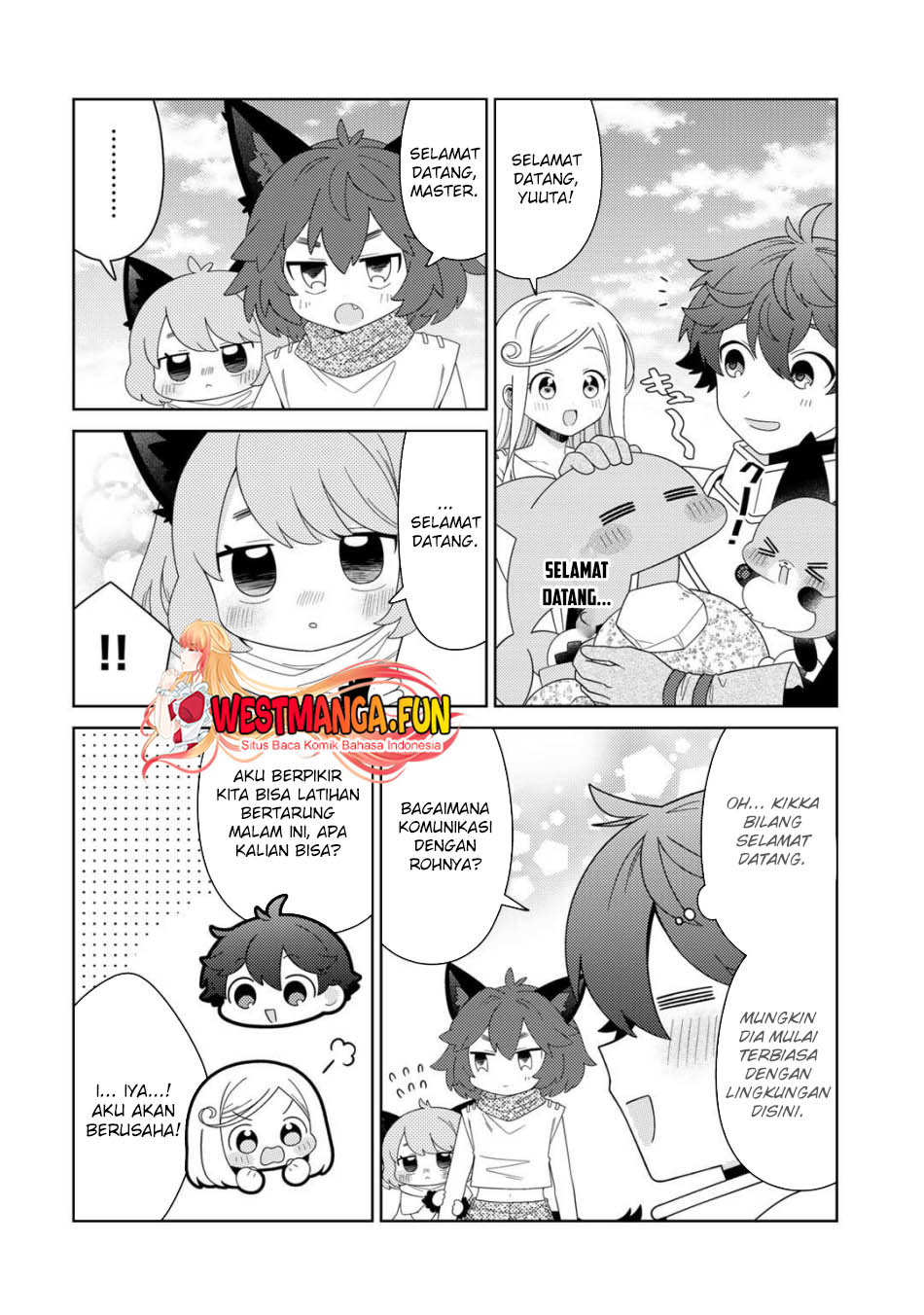 Seirei-tachi no Rakuen to Risou no Isekai Seikatsu chapter 62