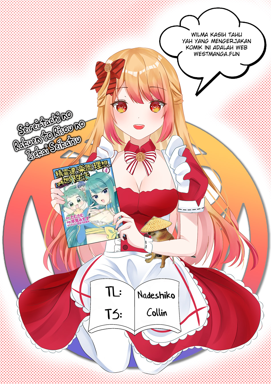 Seirei-tachi no Rakuen to Risou no Isekai Seikatsu chapter 62