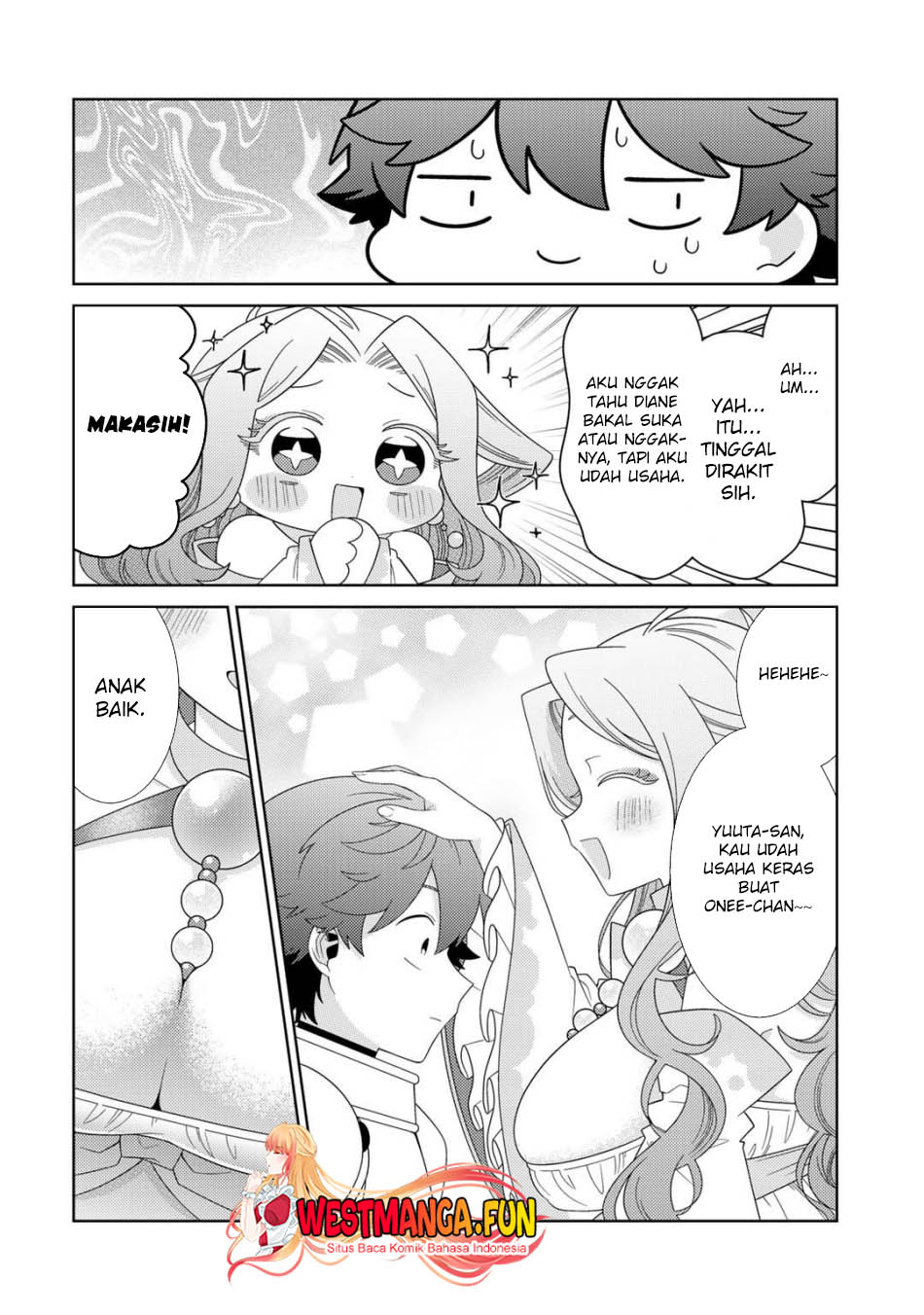 Seirei-tachi no Rakuen to Risou no Isekai Seikatsu chapter 62