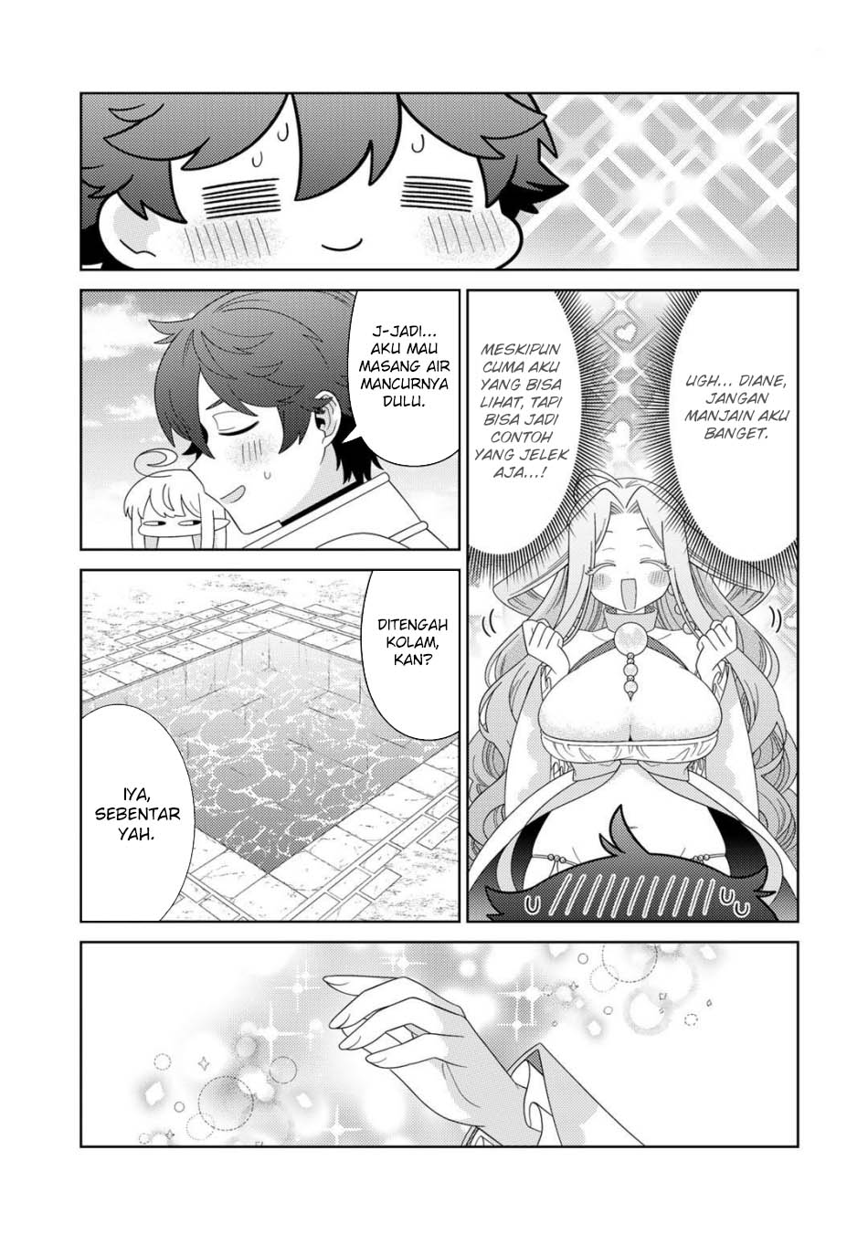 Seirei-tachi no Rakuen to Risou no Isekai Seikatsu chapter 62