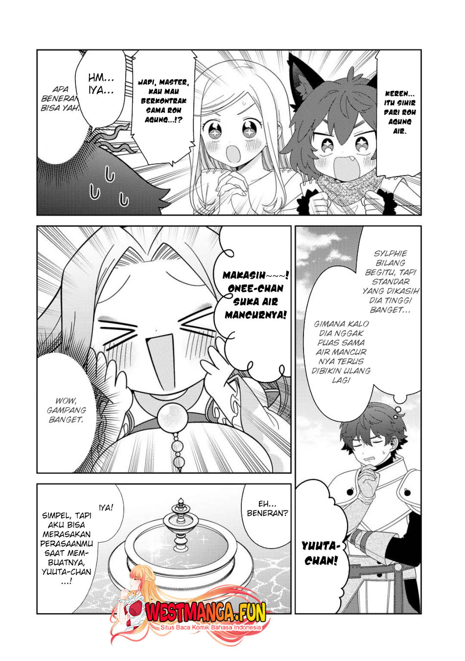 Seirei-tachi no Rakuen to Risou no Isekai Seikatsu chapter 62