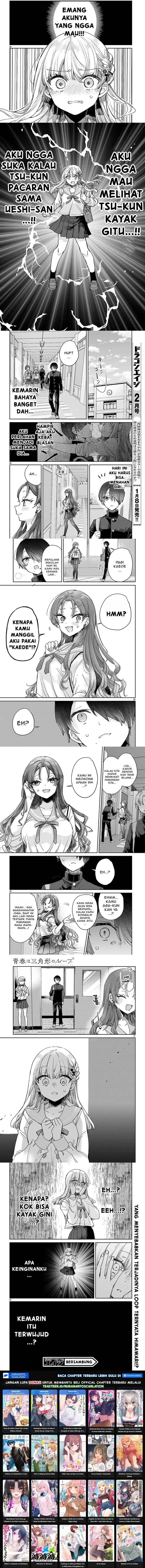 Seishun wa Sankakkei no Loop Chapter 09 Bahasa Indonesia