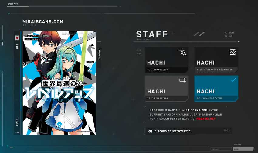 Sekai Saisoku no Level Up! Chapter 11 Bahasa Indonesia